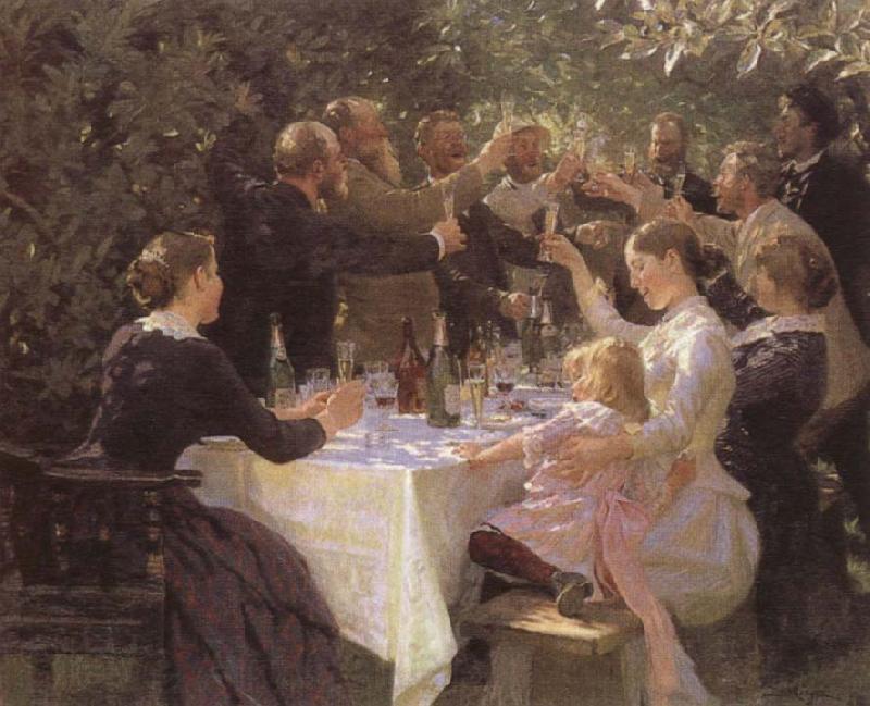 Peder Severin Kroyer Hip Hip Hooray